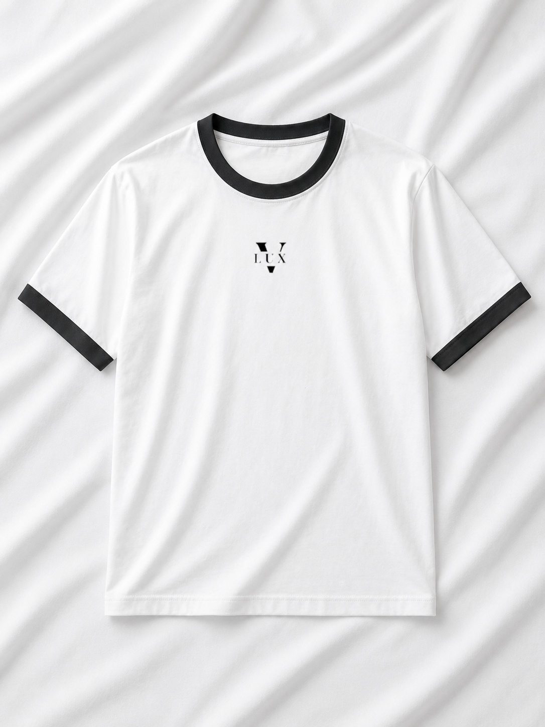 VentureLux — Contrast Ringer T-Shirt
