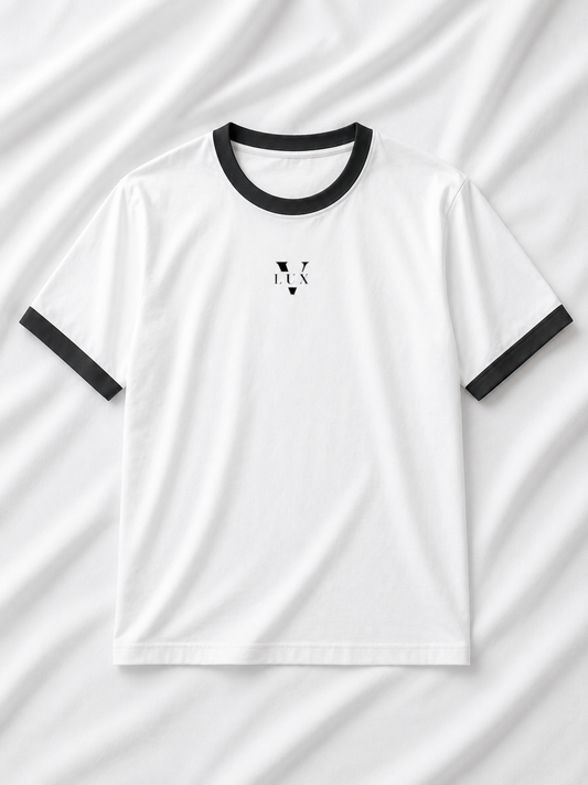 VentureLux — Contrast Ringer T-Shirt