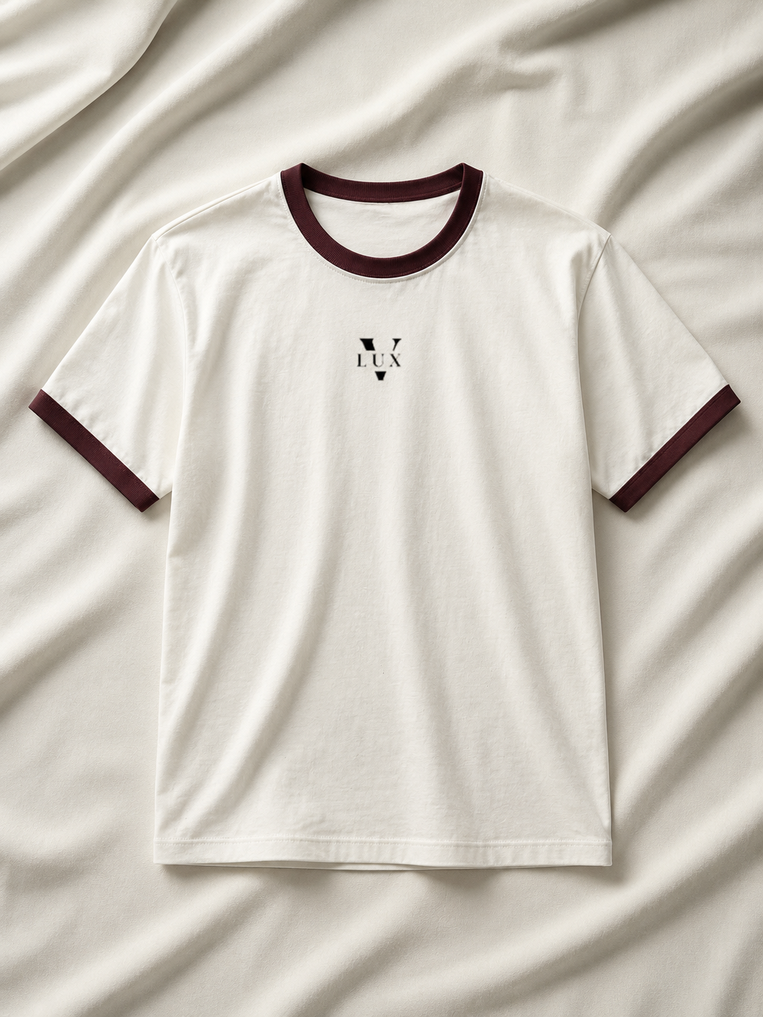 VentureLux — Contrast Ringer T-Shirt