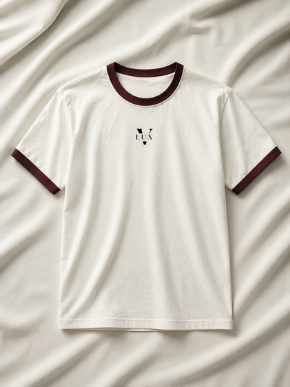 VentureLux — Contrast Ringer T-Shirt