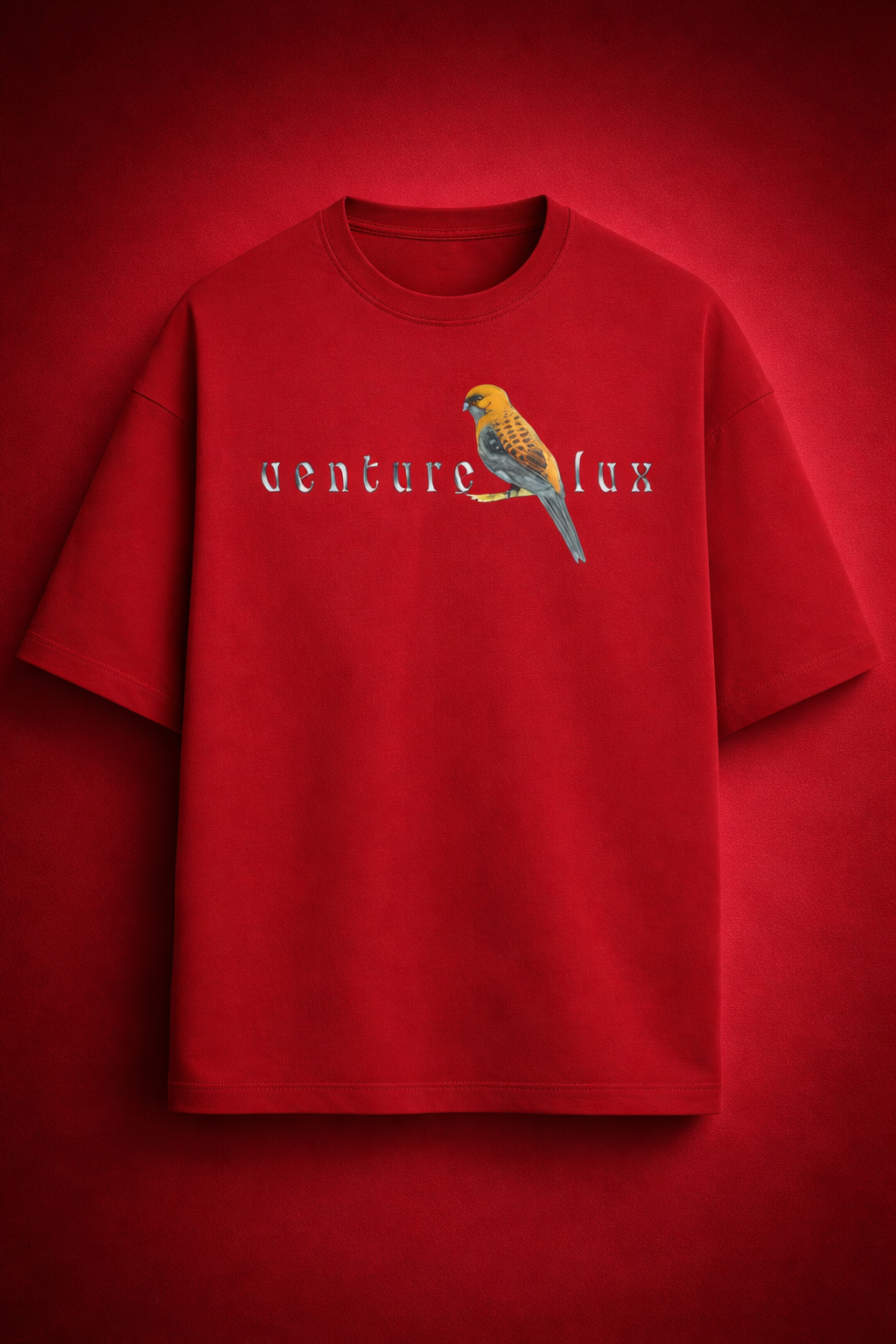 Scarlet Bloom red t-shirt