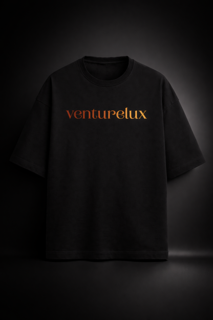 Obsidian Flight deep orange black t-shirt