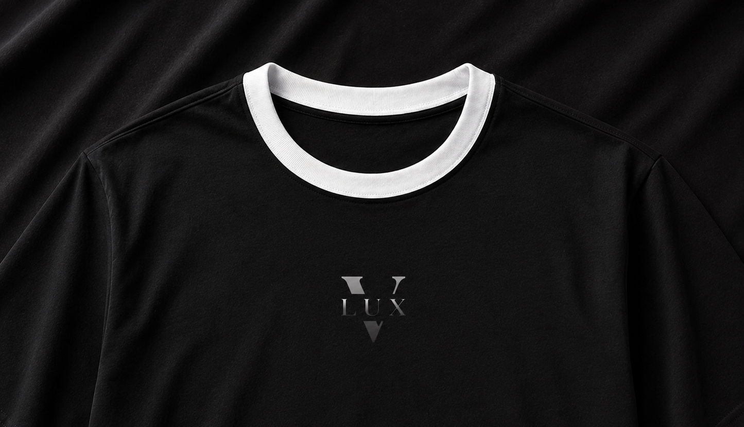 VentureLux — Contrast Ringer T-Shirt