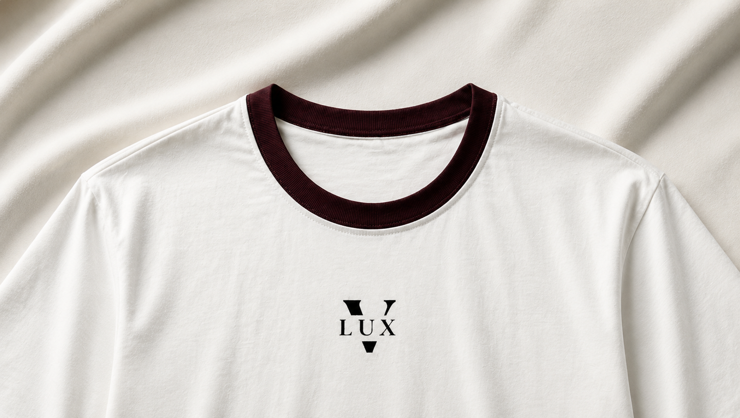 VentureLux — Contrast Ringer T-Shirt