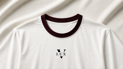 VentureLux — Contrast Ringer T-Shirt