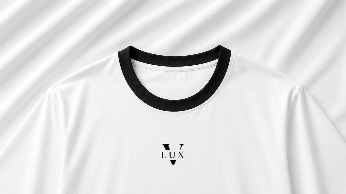 VentureLux — Contrast Ringer T-Shirt