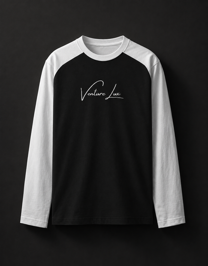 Raglan  Black T-Shirt
