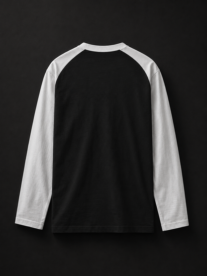 Raglan  Black T-Shirt