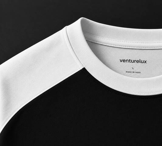 Raglan  Black T-Shirt