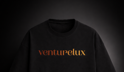 Obsidian Flight deep orange black t-shirt