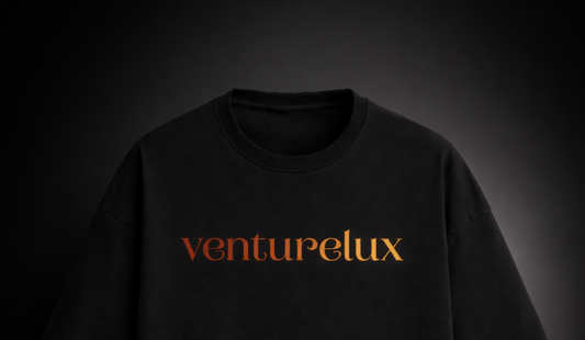 Obsidian Flight deep orange black t-shirt