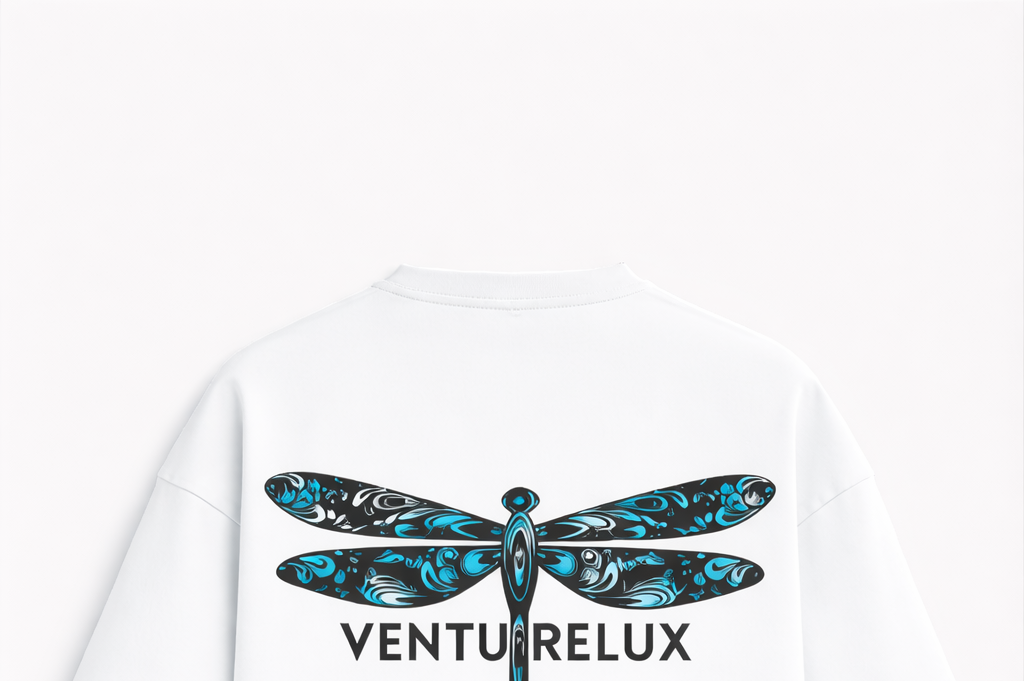 Obsidian Flight white t-shirt