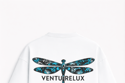 Obsidian Flight white t-shirt